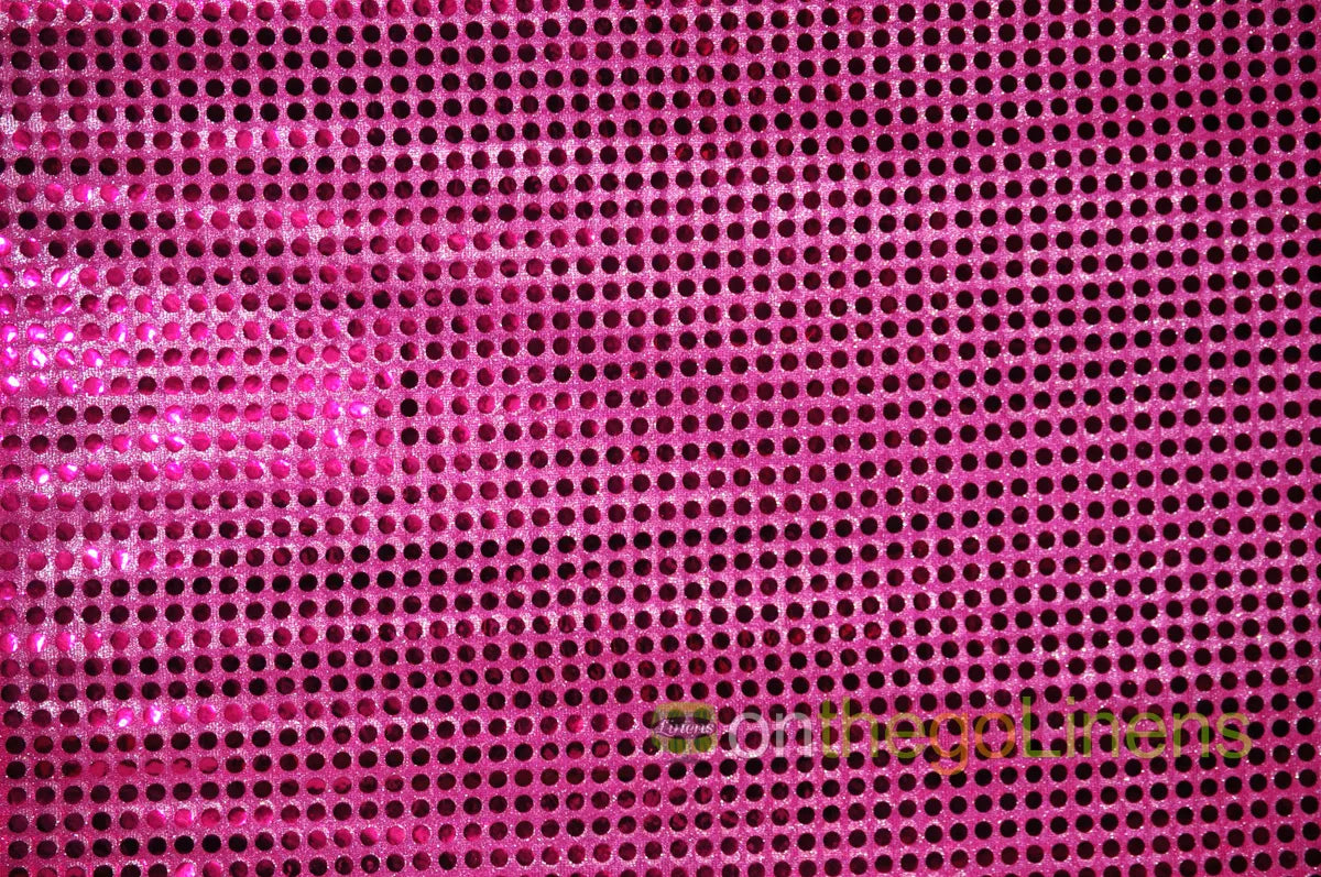 6MM Confetti Dot Sequins Fabrics | 45" Wide | Multiple Colors |