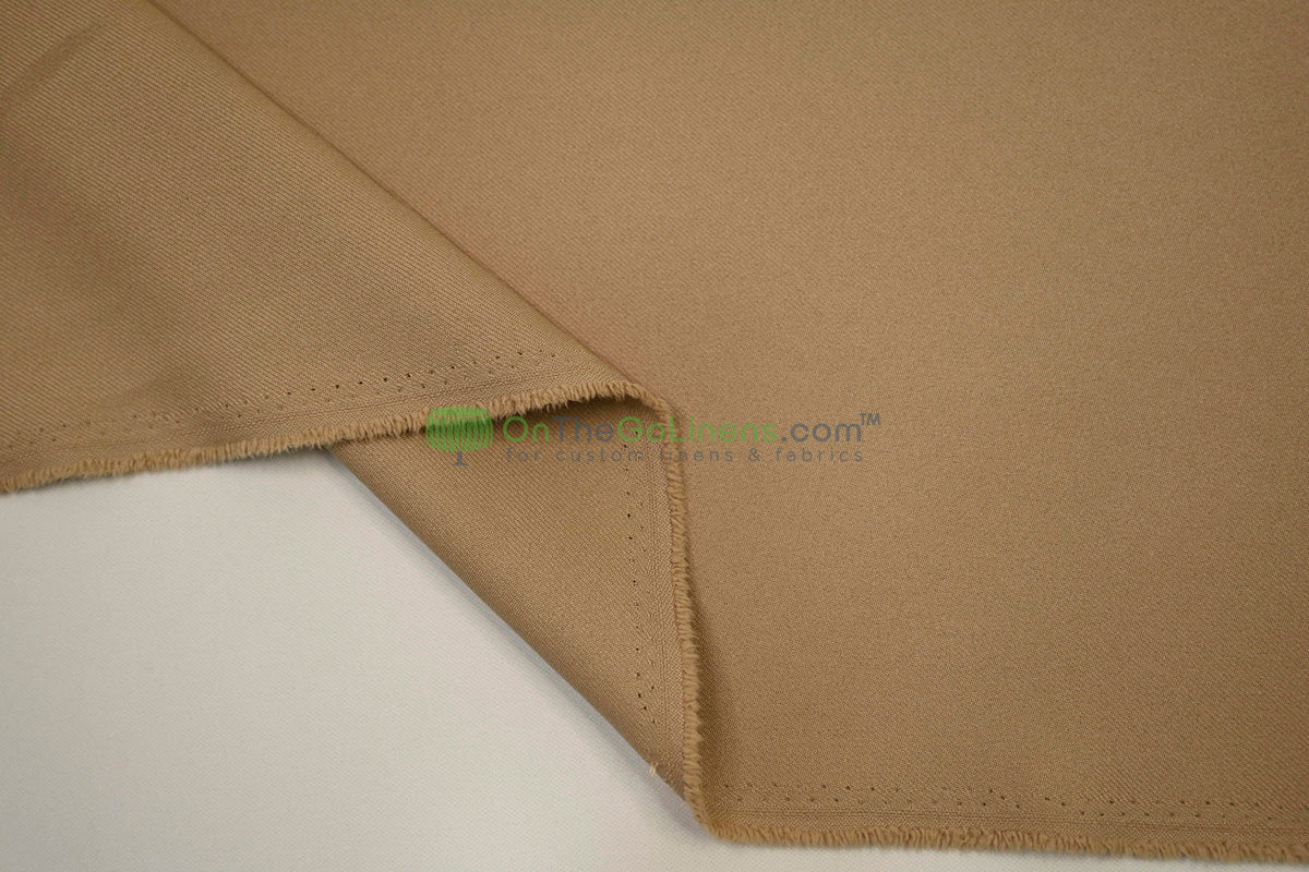 Polyester Twill Fabric by the Yard | Poly Gabardine Fabric | 58" Wide | Multiple Colors |