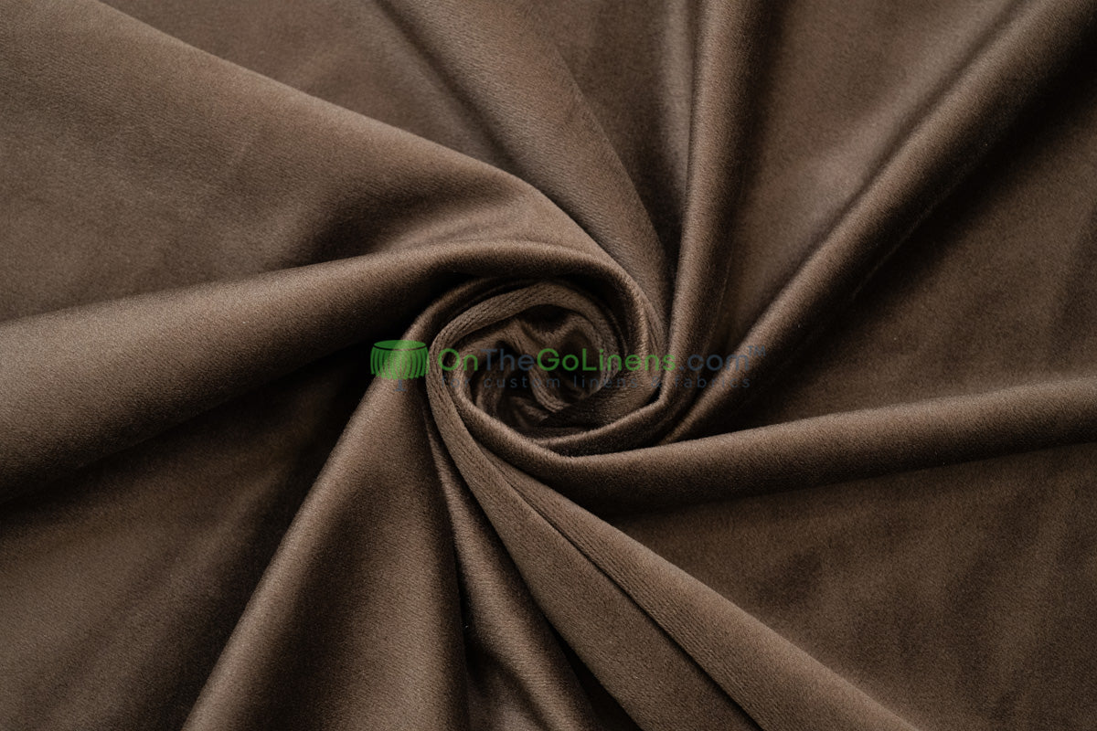Double Wide Flame Retardant Event Drapery Velvet Fabric in Multiple Colors
