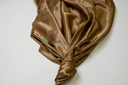Stretch Charmeuse Fabric by the Yard | Silky Soft Stretch Satin Fabric | 4% Spandex | Multiple Colors |