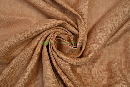 Vintage Linen Event Drapery Panels | Imitation Burlap Curtains | Washable 100% Polyester Burlap |