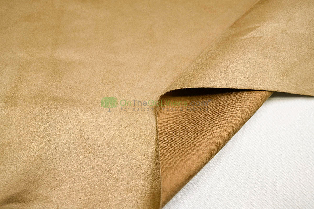 Micro Suede Fabric by the Yard and Wholesale Bolt | Faux Suede Fabric | Multiple Colors | 60" Wide |