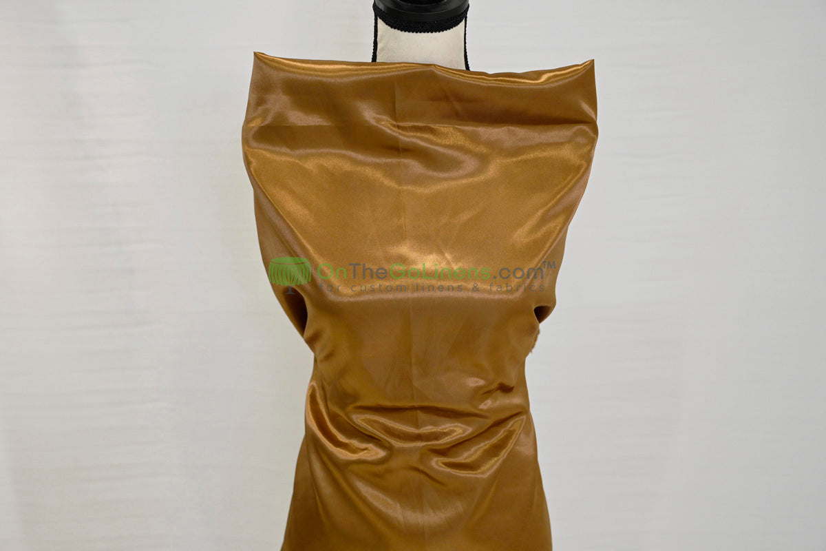 Charmeuse Satin Table Linens, Table Overlays, Table Drapes and Banquets | Multiple IFR Satin Colors |