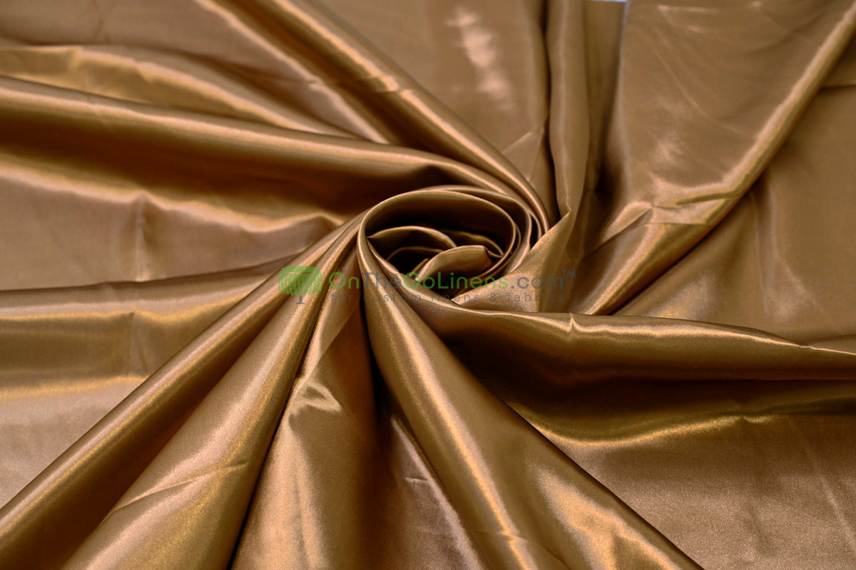 Charmeuse Satin Table Linens, Table Overlays, Table Drapes and Banquets | Multiple IFR Satin Colors |