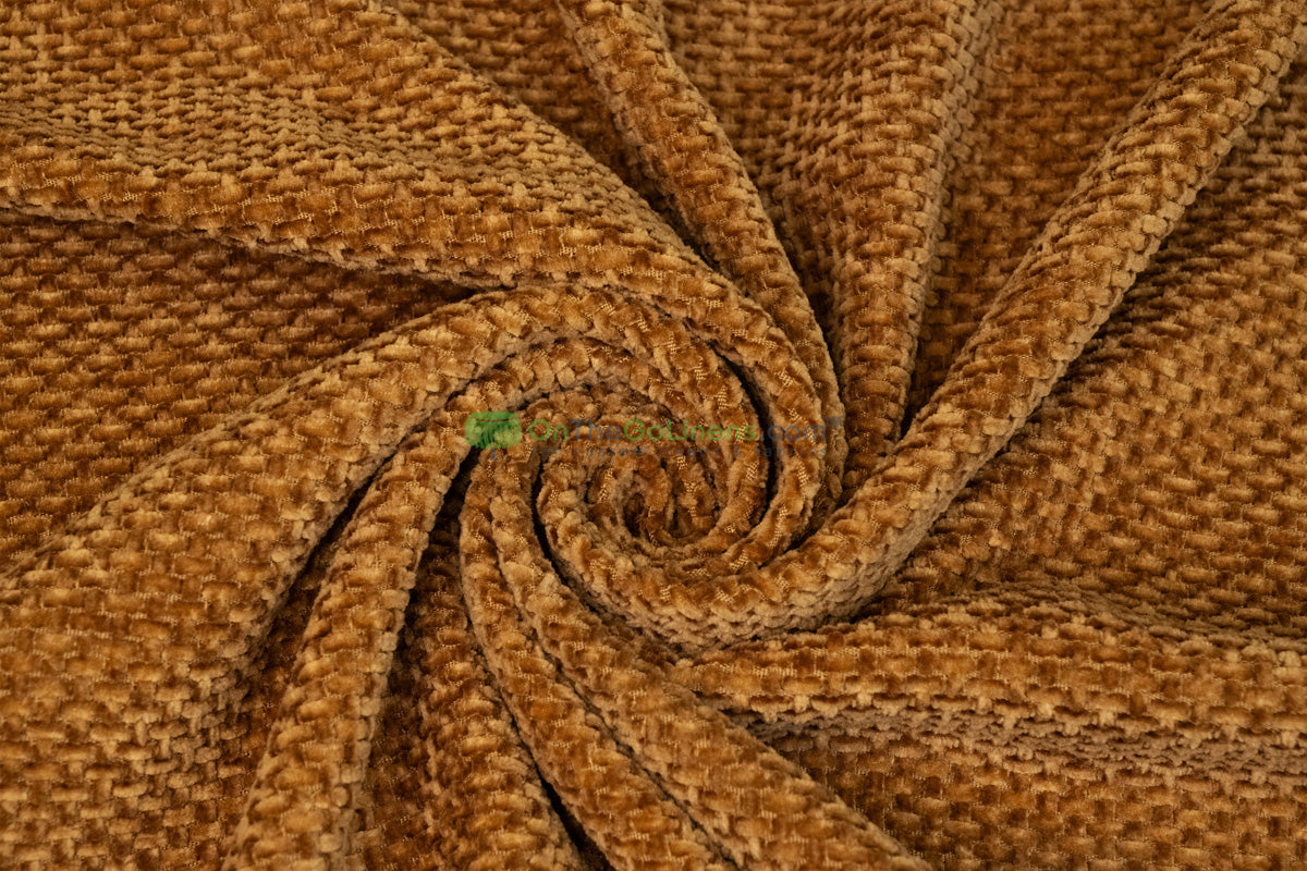 Cozy Chenille Upholstery Fabric by the Yard | Soft Woven Polyester for Furniture & Home Décor