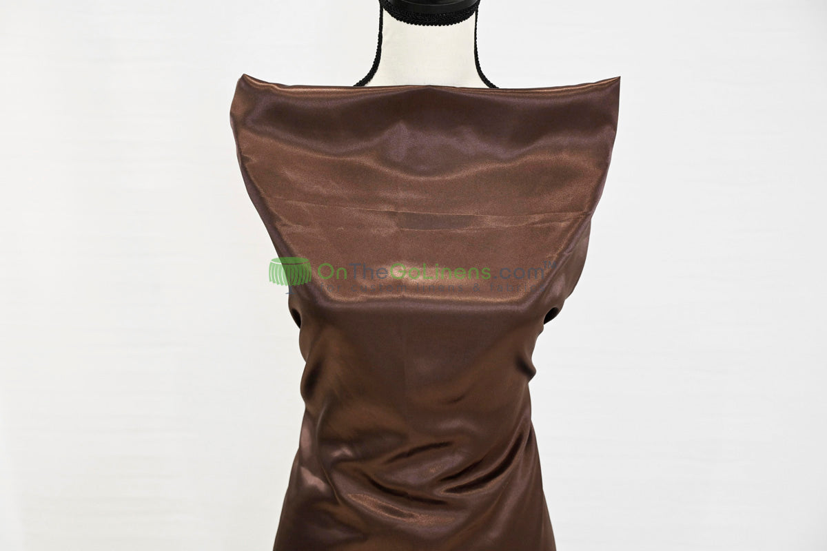 Charmeuse Satin Table Linens, Table Overlays, Table Drapes and Banquets | Multiple IFR Satin Colors |