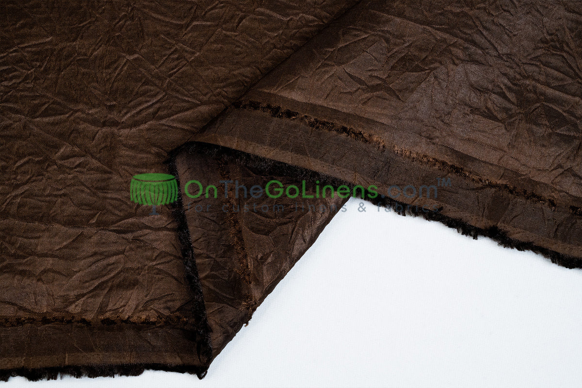 IFR Dull Crush Satin Fabric by the Yard 108" Wide Extra Wide Tergalet