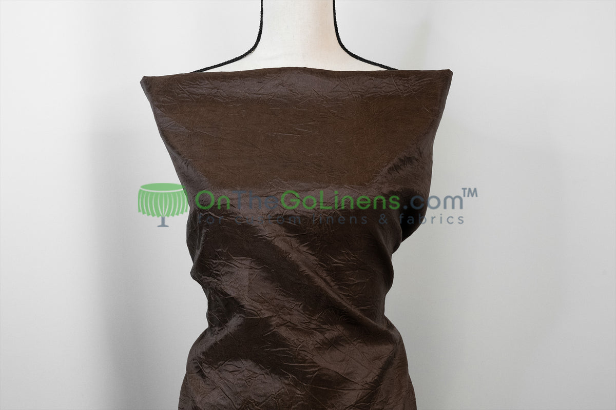 IFR Dull Crush Satin Fabric by the Yard 108" Wide Extra Wide Tergalet