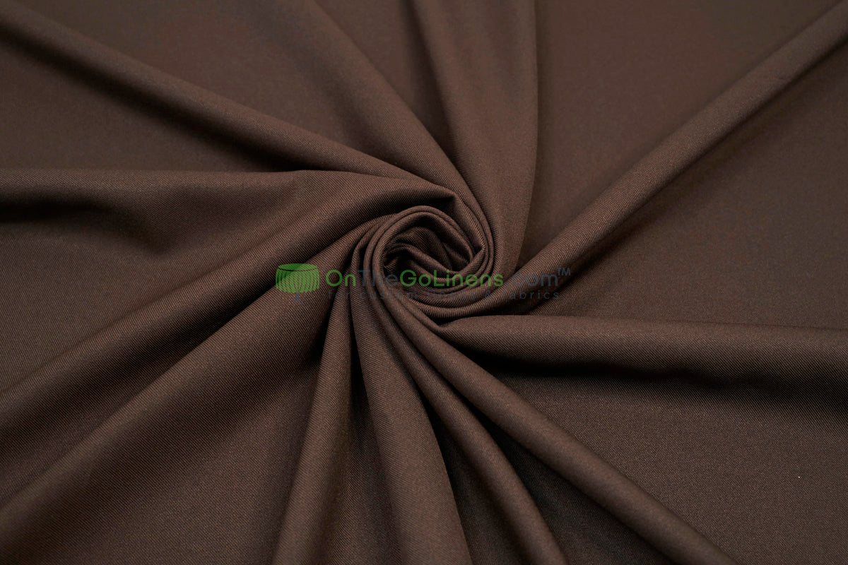 Polyester Twill Fabric by the Yard | Poly Gabardine Fabric | 58" Wide | Multiple Colors |