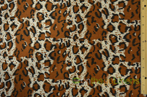 Large Cheetah Cotton Print Fabrics | 100% Cotton Prints | Cotton Cheetah Print | 60" Wide |