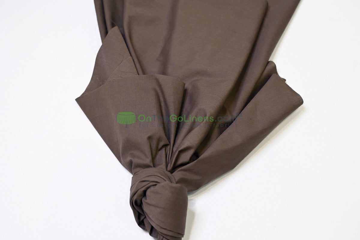 Woven Poly Cotton Broadcloth Fabric by the Yard | Polycotton Fabric | Multiple Colors | 60" Wide | 80/20 Blend |