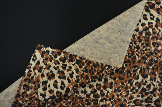 Small Cheetah Cotton Print Fabric by the Yard | Cotton Print Fabric by the Yard | 60" | 100% Cotton Fabric |