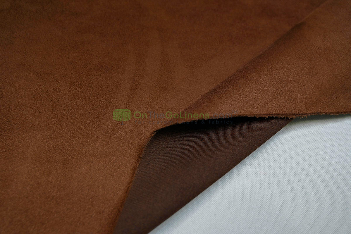 Micro Suede Fabric by the Yard and Wholesale Bolt | Faux Suede Fabric | Multiple Colors | 60" Wide |