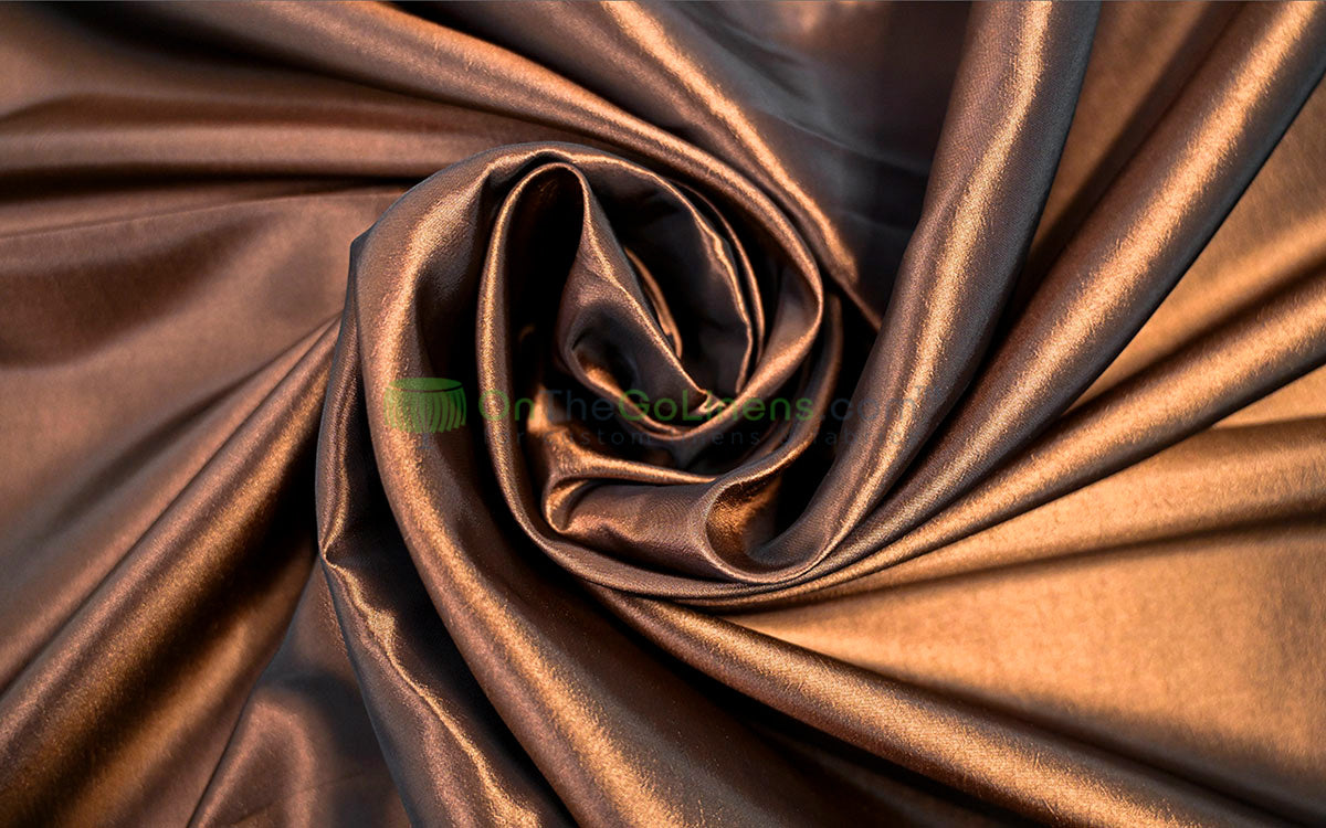 Taffeta Fabric by the Yard | Non Stretch Taffeta | 60" Wide | 75 Colors Available | Wholesale Bolt Available |