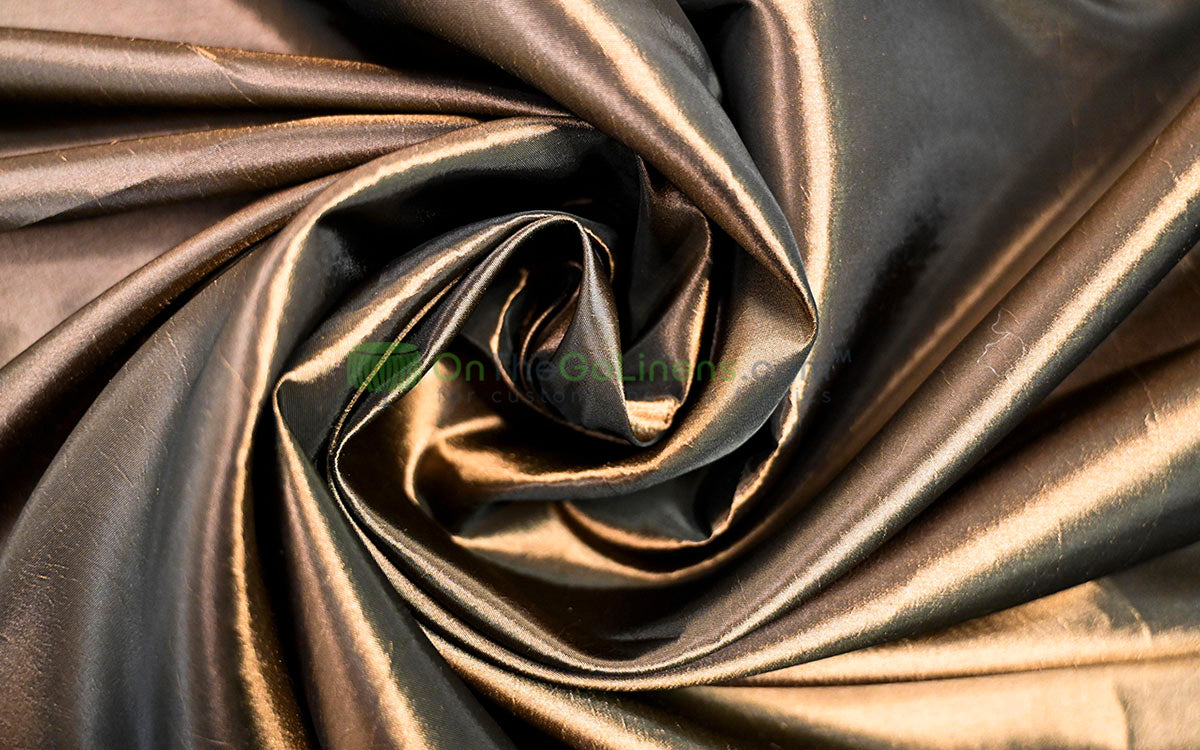 Taffeta Fabric by the Yard | Non Stretch Taffeta | 60" Wide | 75 Colors Available | Wholesale Bolt Available |