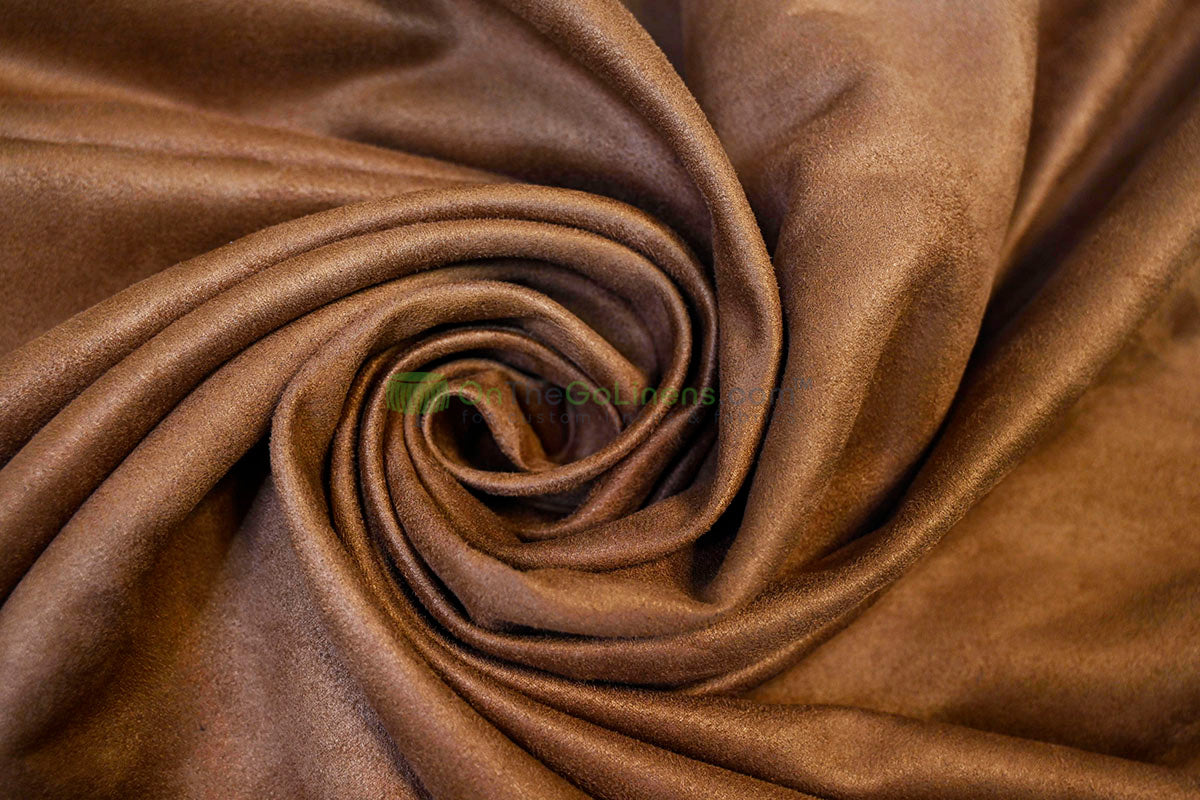 Micro Suede Fabric by the Yard and Wholesale Bolt | Faux Suede Fabric | Multiple Colors | 60" Wide |