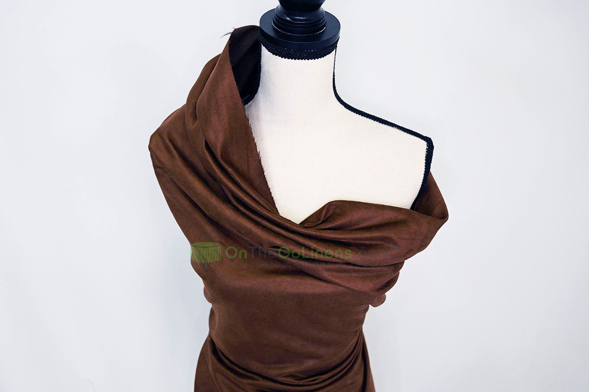 Micro Suede Fabric by the Yard and Wholesale Bolt | Faux Suede Fabric | Multiple Colors | 60" Wide |