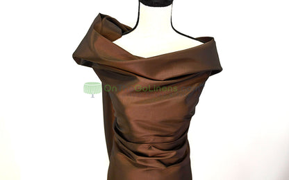 Taffeta Fabric by the Yard | Non Stretch Taffeta | 60" Wide | 75 Colors Available | Wholesale Bolt Available |