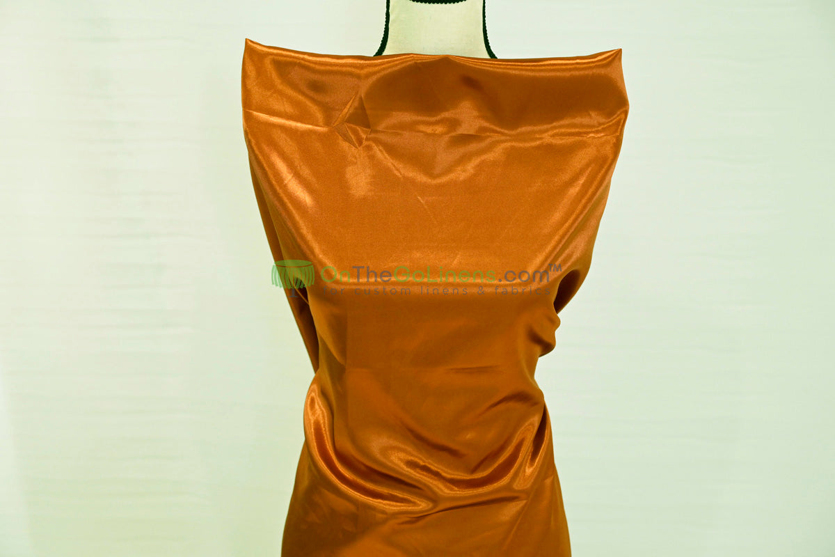 Charmeuse Satin Table Linens, Table Overlays, Table Drapes and Banquets | Multiple IFR Satin Colors |