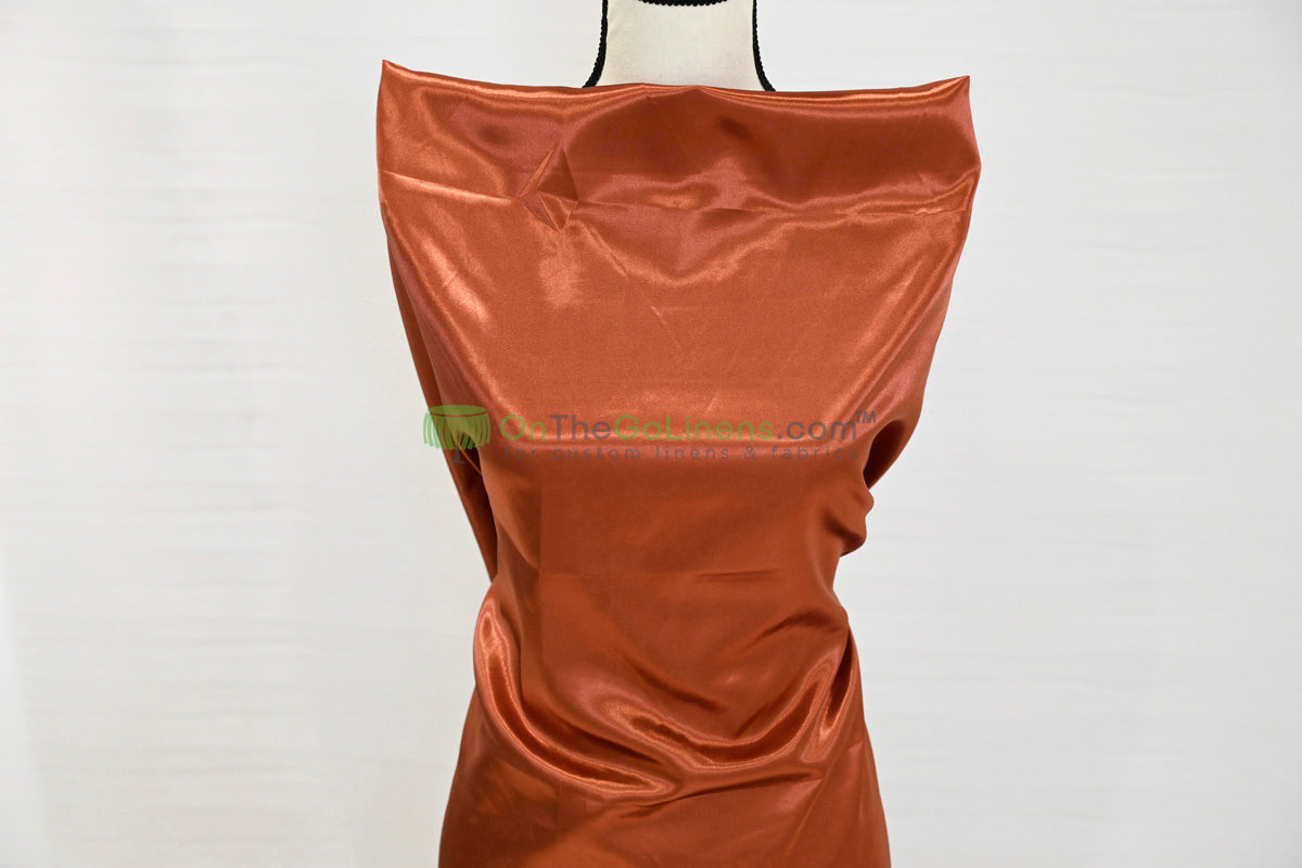 Charmeuse Satin Table Linens, Table Overlays, Table Drapes and Banquets | Multiple IFR Satin Colors |