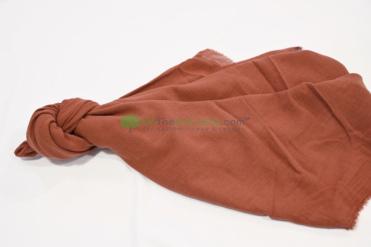 100% Cotton Gauze Fabric by the Yard & Wholesale Bolt | 100% Cotton Muslin Fabric | 48" Wide |