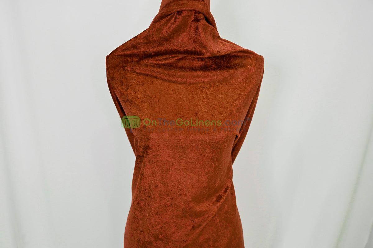 IFR Panne Velvet Event Drapery Panels | Crush Velour Curtains | Inherently Fire Retardant Drapery |Multiple Colors |