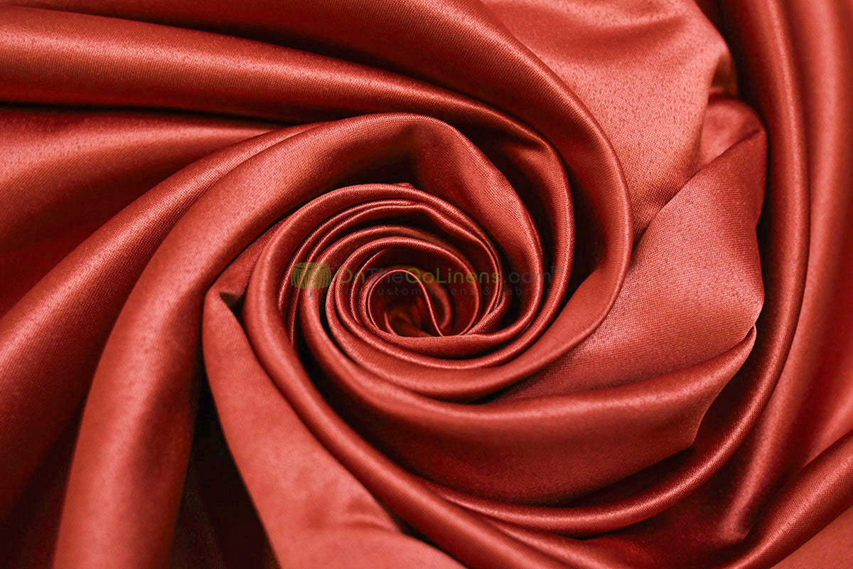 Lamour Satin Table Runners | 100% Polyester Semi Dull Heavy Satin Table Runners