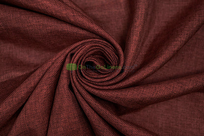 Vintage Linen Event Drapery Panels | Imitation Burlap Curtains | Washable 100% Polyester Burlap |