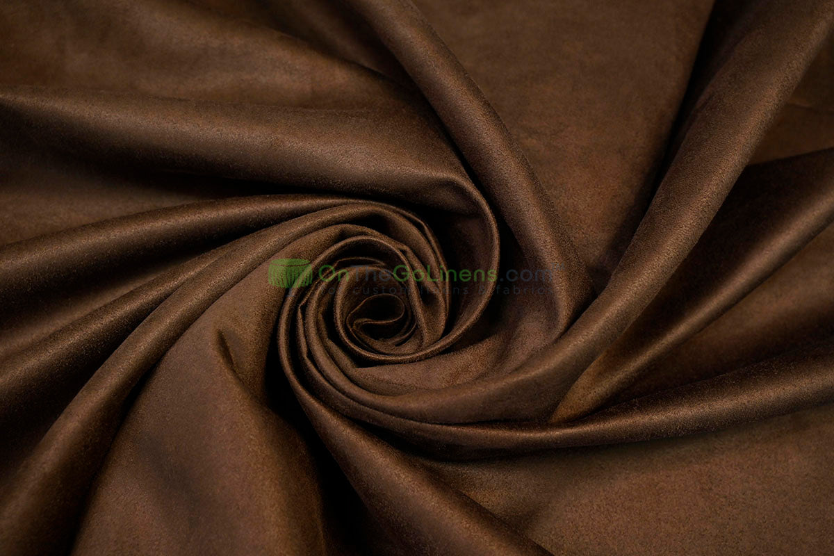 Micro Suede Fabric by the Yard and Wholesale Bolt | Faux Suede Fabric | Multiple Colors | 60" Wide |