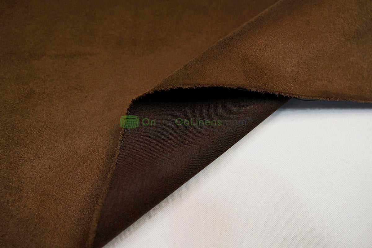 Micro Suede Fabric by the Yard and Wholesale Bolt | Faux Suede Fabric | Multiple Colors | 60" Wide |