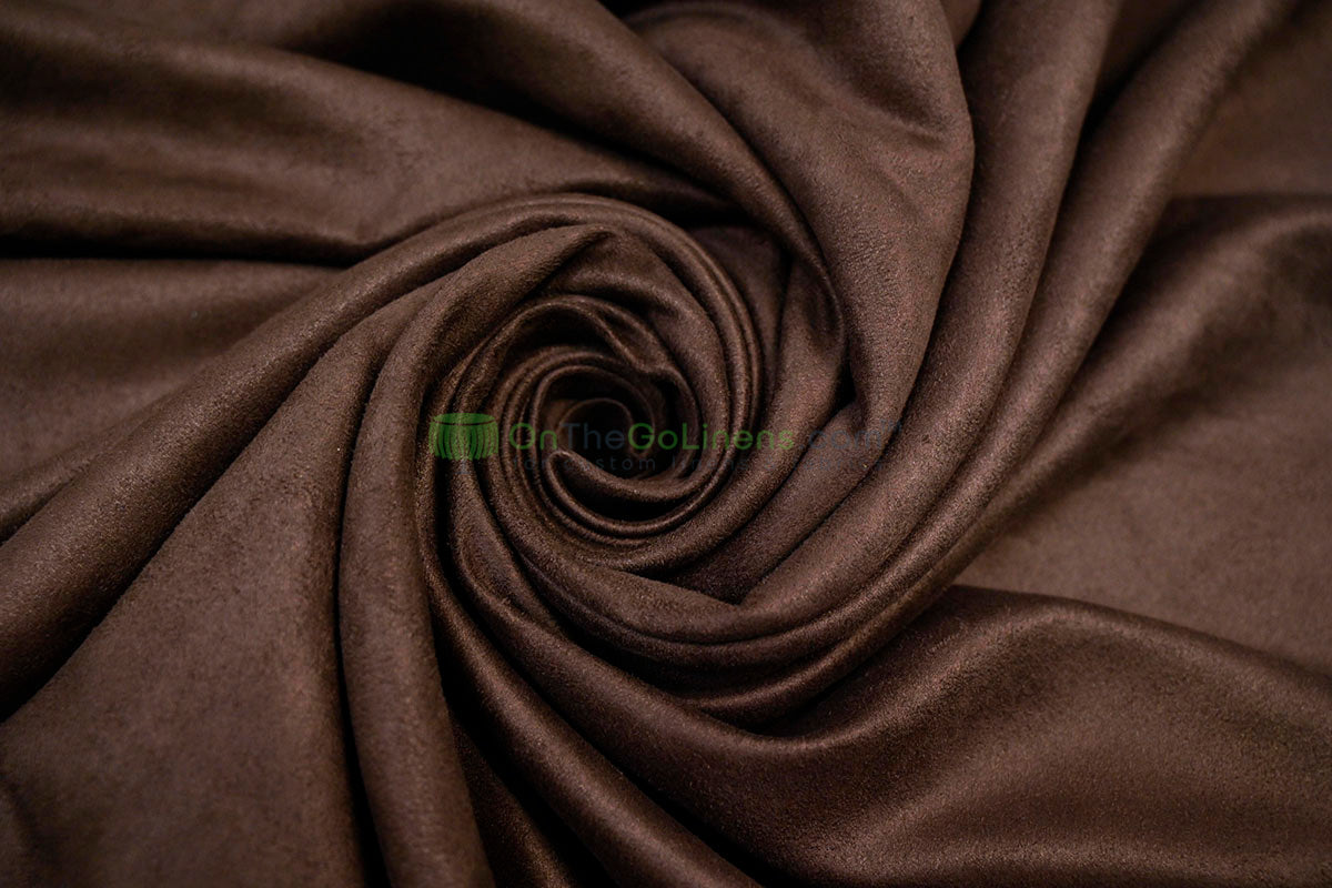 Micro Suede Fabric by the Yard and Wholesale Bolt | Faux Suede Fabric | Multiple Colors | 60" Wide |