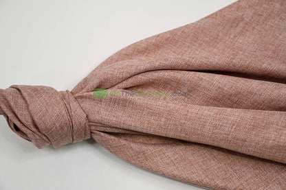 Vintage Linen Event Drapery Panels | Imitation Burlap Curtains | Washable 100% Polyester Burlap |