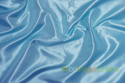 Stretch Taffeta Fabric by the Yard | Spandex Taffeta Fabric | 60" wide | Multiple Colors |