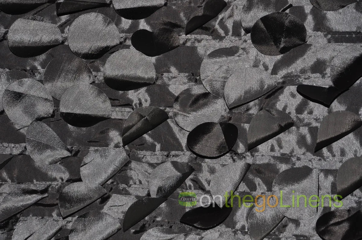 Petal Taffeta Black
