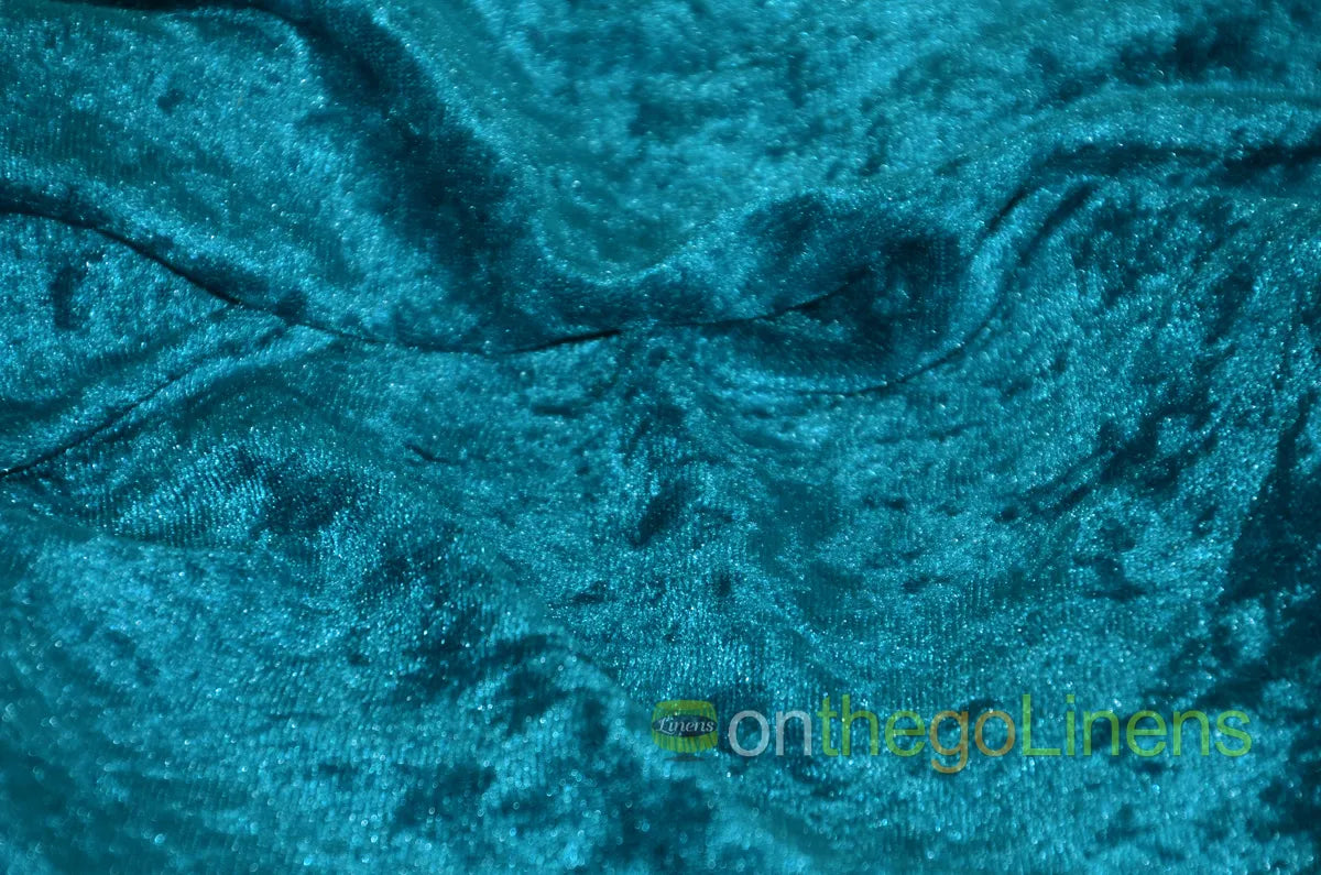 Panne Velvet Teal