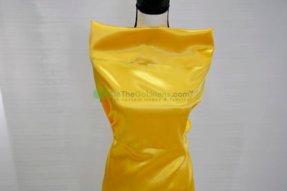Charmeuse Satin Table Linens, Table Overlays, Table Drapes and Banquets | Multiple IFR Satin Colors |