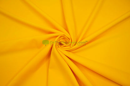 Polyester Twill Fabric by the Yard | Poly Gabardine Fabric | 58" Wide | Multiple Colors |