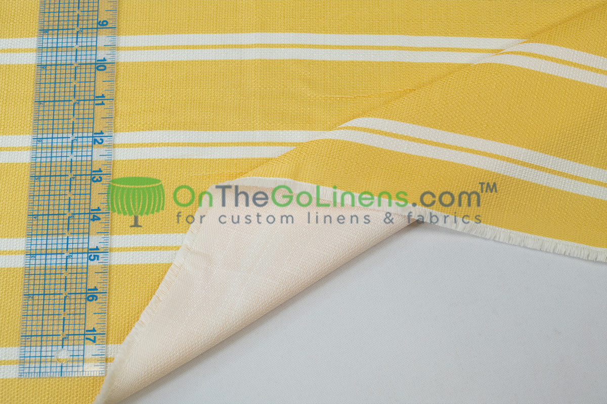 Monarch Stripe Tablecloths & Table Linens 100% Polyester for Weddings & Events
