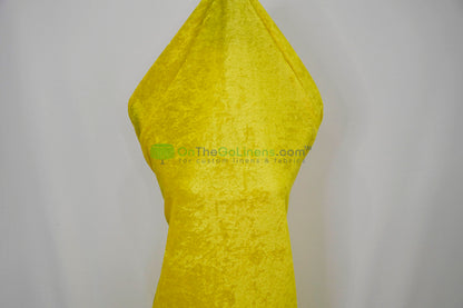 IFR Panne Velvet Event Drapery Panels | Crush Velour Curtains | Inherently Fire Retardant Drapery |Multiple Colors |