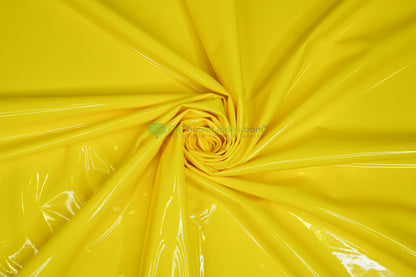 Shiny Patent Vinyl | Flexible Stretch - 94% Polyester, 6% Spandex | 60" Wide