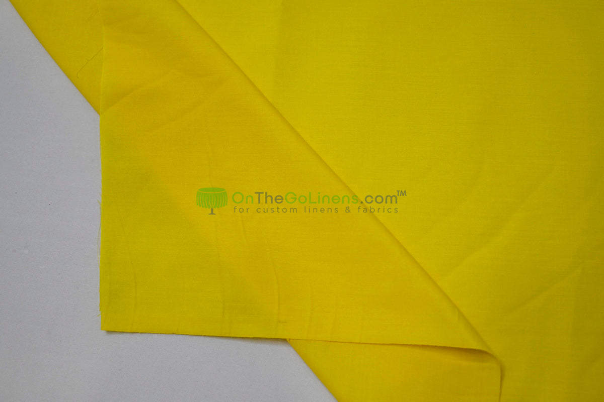 Woven Poly Cotton Broadcloth Fabric by the Yard | Polycotton Fabric | Multiple Colors | 60" Wide | 80/20 Blend |