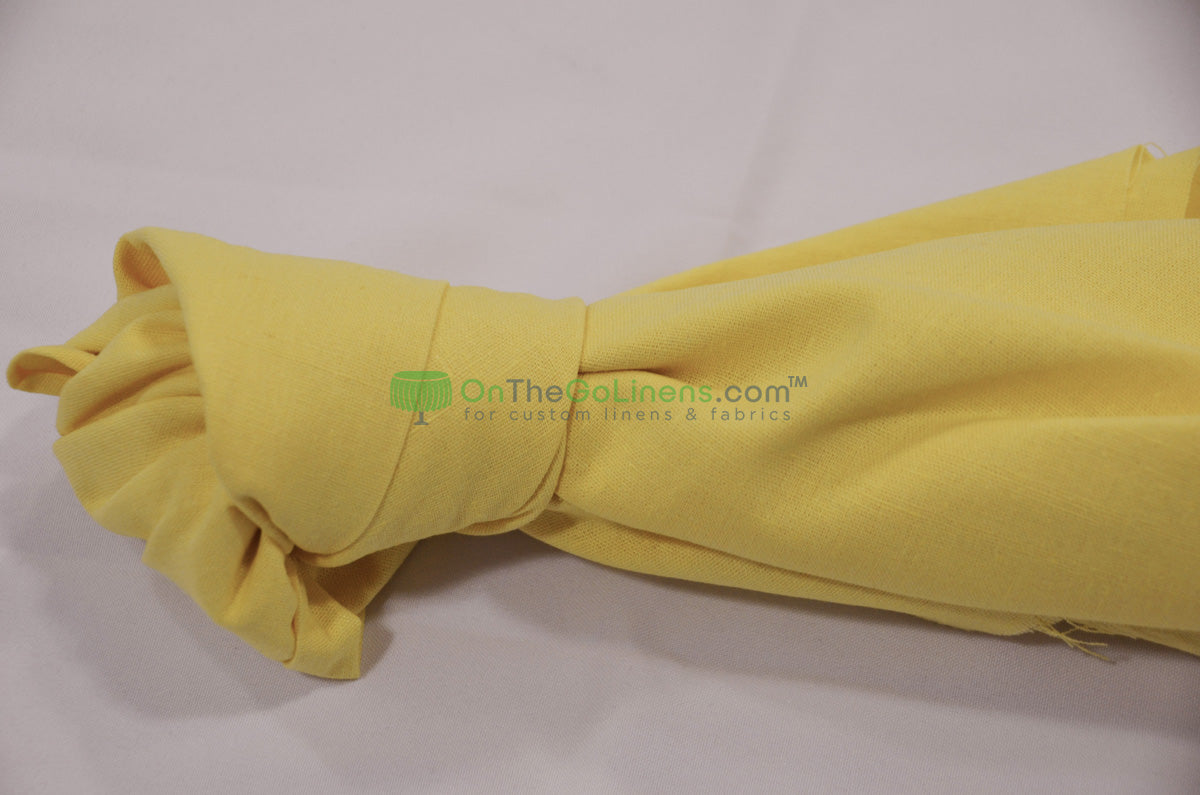 Rayon Linen Fabric by the Yard | 54" Wide | Multiple Colors | Super Soft Linen Fabric |