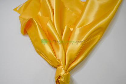 Stretch Charmeuse Fabric by the Yard | Silky Soft Stretch Satin Fabric | 4% Spandex | Multiple Colors |