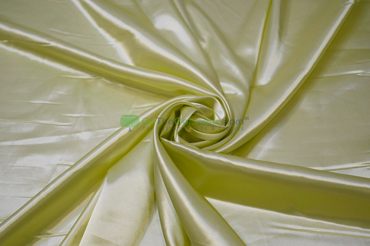 Charmeuse Satin Table Linens, Table Overlays, Table Drapes and Banquets | Multiple IFR Satin Colors |