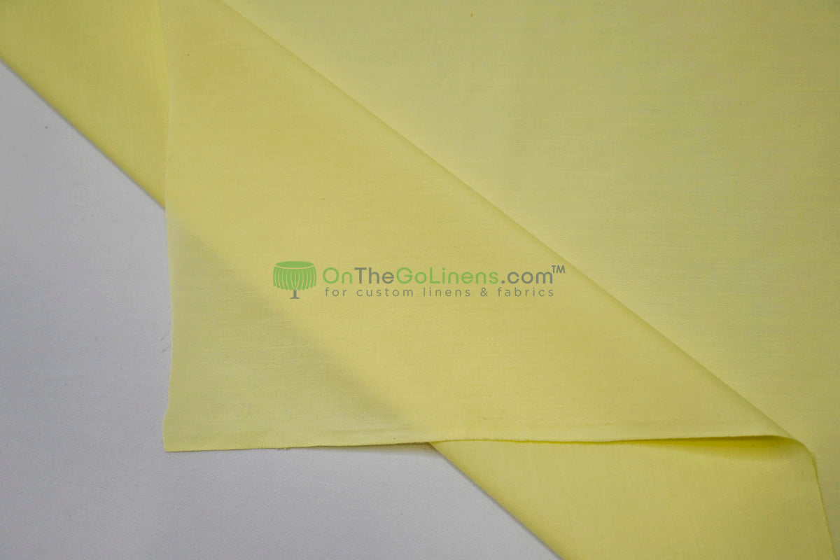 Woven Poly Cotton Broadcloth Fabric by the Yard | Polycotton Fabric | Multiple Colors | 60" Wide | 80/20 Blend |