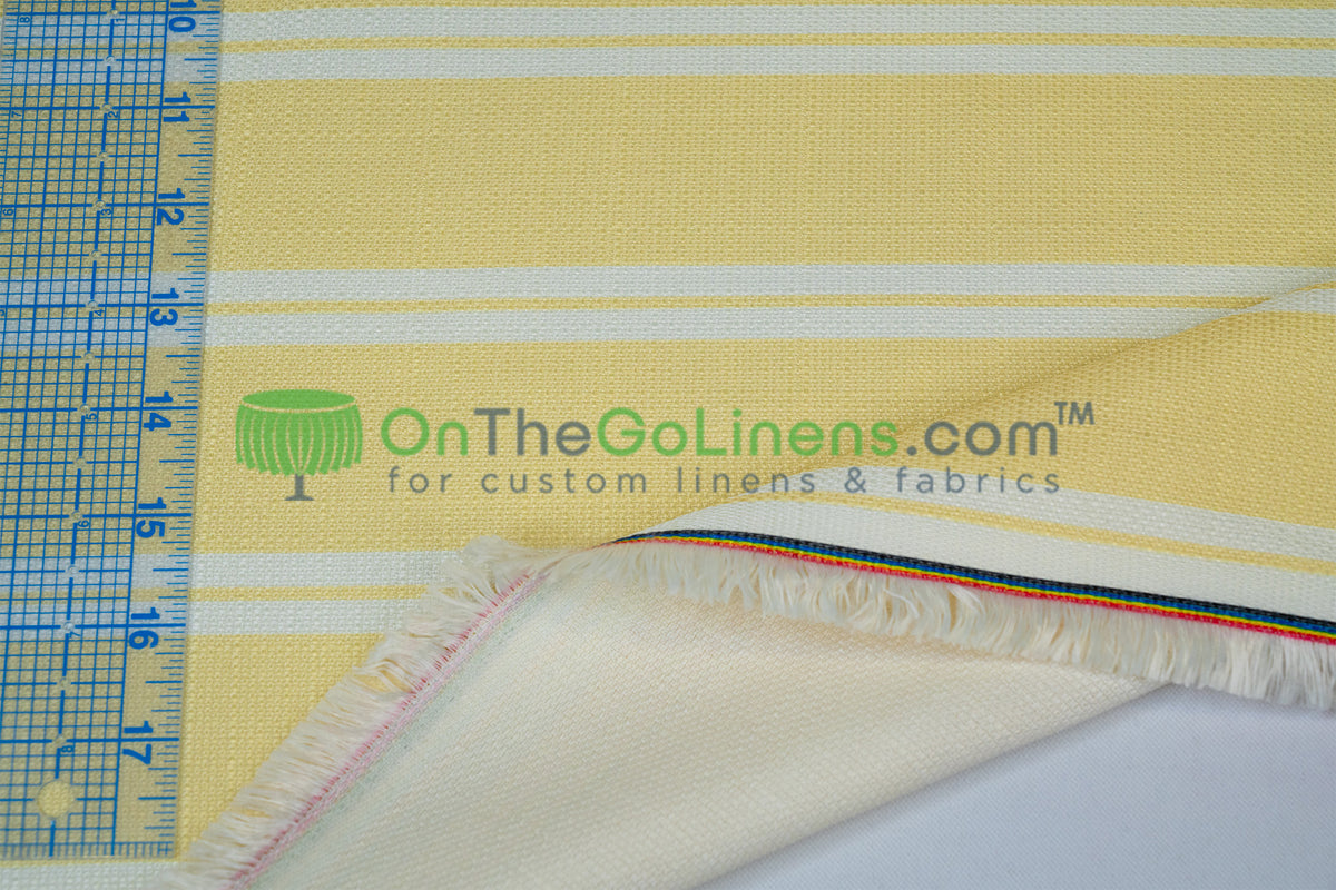 Monarch Stripe Tablecloths & Table Linens 100% Polyester for Weddings & Events