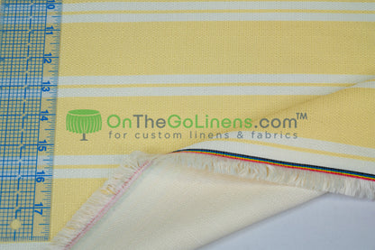 Monarch Stripe Tablecloths & Table Linens 100% Polyester for Weddings & Events