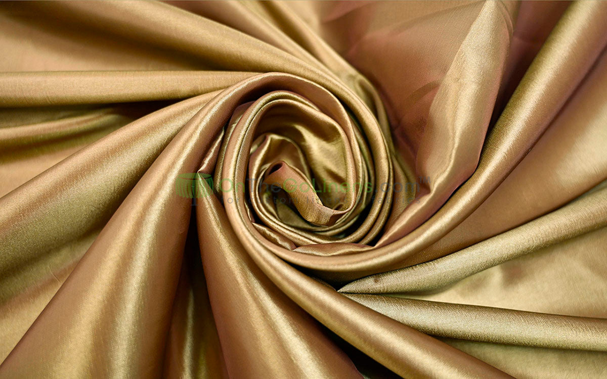 Taffeta Fabric by the Yard | Non Stretch Taffeta | 60" Wide | 75 Colors Available | Wholesale Bolt Available |