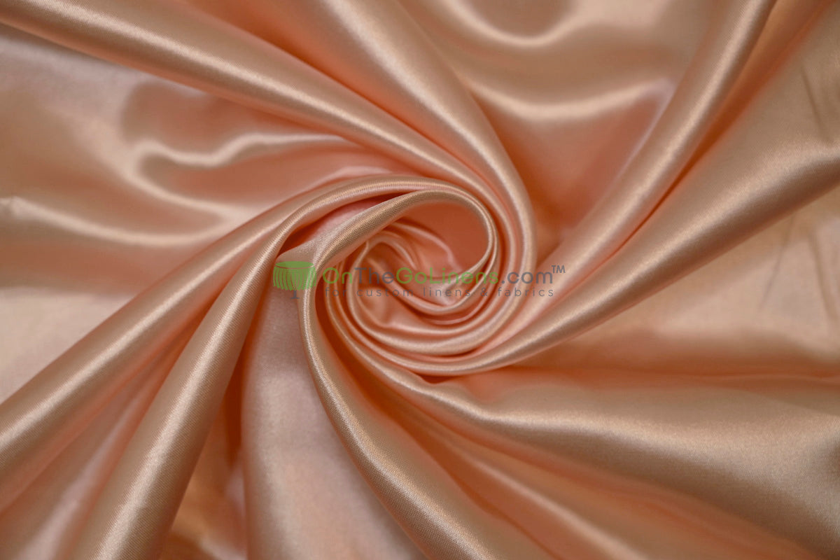 Bridal Satin Fabric by the Yard & Wholesale Bolt | 60" Wide | 100% Polyester |