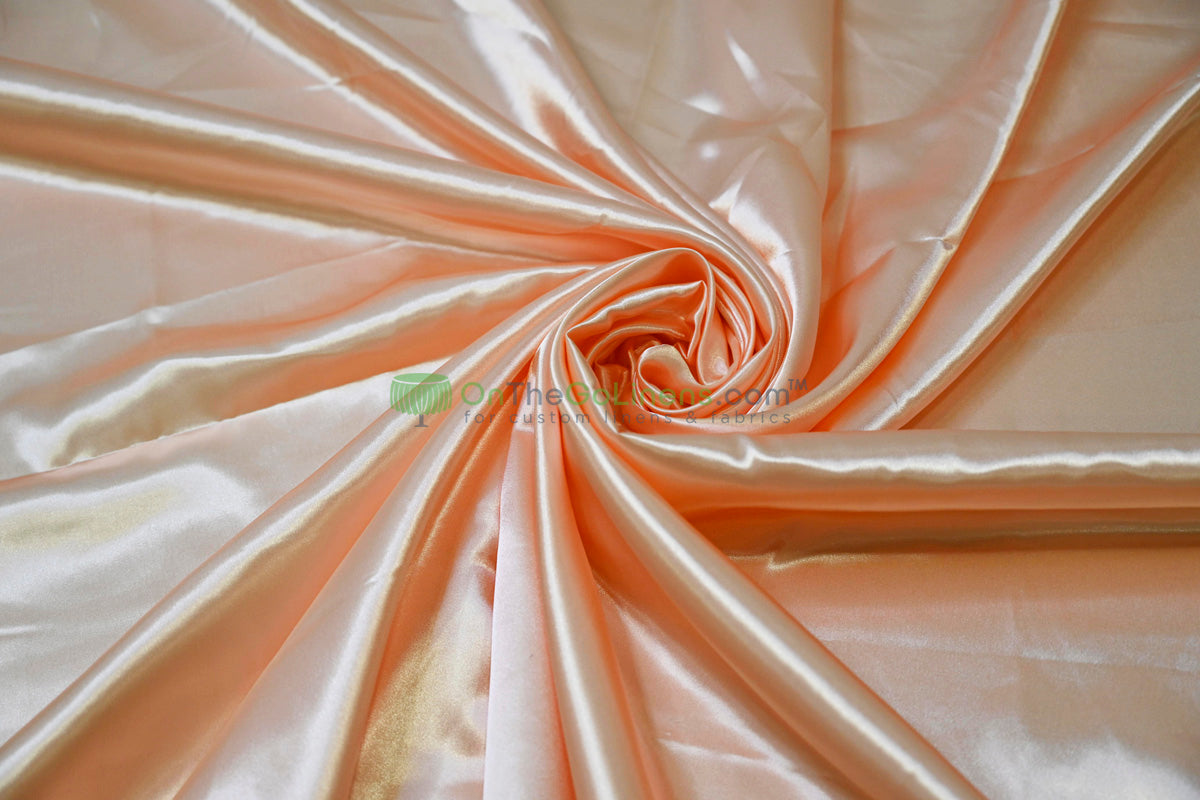 Charmeuse Satin Table Linens, Table Overlays, Table Drapes and Banquets | Multiple IFR Satin Colors |